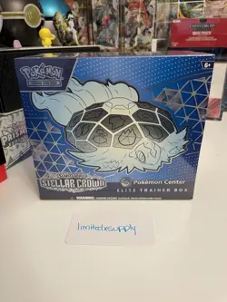 Pokemon S&V Stellar Crown Elite Trainer Box ETB | Pokemon Center Exclusive - Image 1