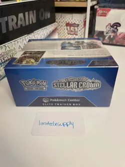 Pokemon S&V Stellar Crown Elite Trainer Box ETB | Pokemon Center Exclusive - Image 5