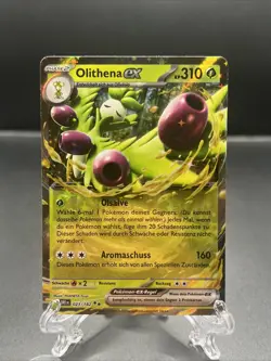 Pokemon Karte | Olithena ex 023/182 | Ewige Rivalen | Deutsch | Near Mint - Image 1