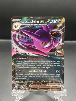 Pokemon Team Rockets Iksbat ex 122/182 | Ewige Rivalen | Deutsch | Near Mint - Image 1