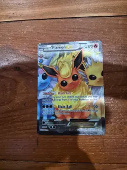 2016 Pokemon Flareon EX RC28/RC32 Ultra Rare Generations Radiant Collection ! 🔥 - Image 1