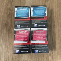 LOT OF 4 Pokemon Scarlet and Violet Black Bolt White Flare Booster Bundle SEALED - Image 3