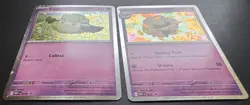 Cottonee MEP 018 Whimicott MEP 019 Cosmo Promo set Phantasmal Flames Pokemon NM - Image 2