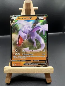 Aerodactyl V 092/196 / Pokemon Karte Deutsch / Verlorener Ursprung / NM - Image 1