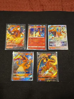 Charizard Pokemon TCG Charizard Lot 5 All Different One Amazing Price - Image 1