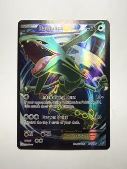 Pokemon XY Roaring Skies Rayquaza EX Full Art #104/108 Ultra Rare LP+/NM - Image 1