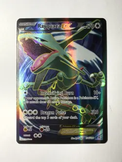 Pokemon XY Roaring Skies Rayquaza EX Full Art #104/108 Ultra Rare LP+/NM - Image 2