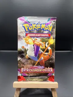 Pokemon Karmesin & Purpur Entwicklungen in Paldea Booster Deutsch Repack - Image 1