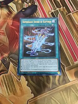 Supermagic Sword of Raptinus TOCH-EN017 1st Ed Ultra Rare NM Yugioh - Image 1
