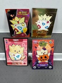 Pokemon Lot of Cards and Stickers All Togepi #175 Togepi Only Pokemon Lot of 20 - Image 3