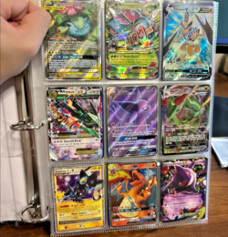 Random Pokemon card binder with VINTAGE/mid/modern cards! - Image 1