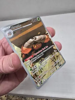 Pokemon Card TCG: - Crustle 186/182 - Destined Rivals Illustration Rare - NM - Image 2