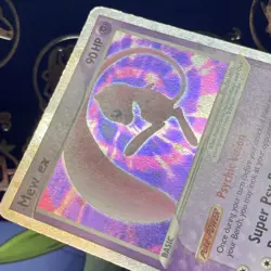 Pokemon TCG Mew EX Holon Phantoms Holo Ultra Rare Card 100/110 MP - Image 5