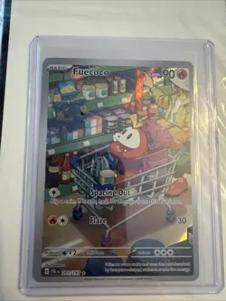 Fuecoco 201/193 Sv02: Pokemon TCG Paldea Evolved Holo Card IR, NM Condition - Image 1