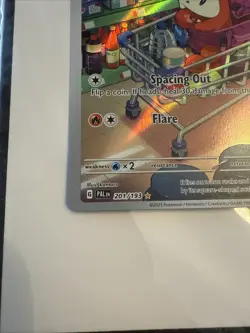 Fuecoco 201/193 Sv02: Pokemon TCG Paldea Evolved Holo Card IR, NM Condition - Image 5