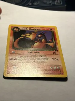2000 POKEMON TCG Dark Charizard 21/82 Team Rocket WOTC Rare Vintage Card LP - Image 4