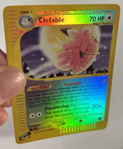 Clefable Reverse Holo 41/165 Expedition Pokemon Card 2002 LP - Image 2