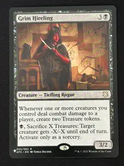 1x MTG Grim Hireling - The List Reprints (LIST) (AFC) #25 - Magic the Gathering - Image 3
