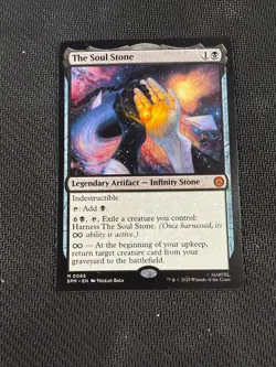 The Soul Stone SPM 0066 Mythic MTG Marvel's Spider-Man - Image 1