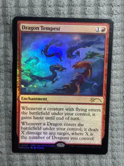 FOIL Dragon Tempest APAC League MTG 2024 Year Of The Dragon Promo NM English - Image 1