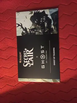 Ghost of Tsushima X Secret Lair Sealed Non Foil Magic the Gathering -In Hand - Image 1
