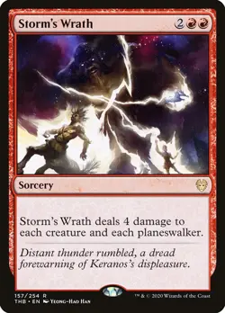 Magic the Gathering (mtg): THB: Storms Wrath - Rare - Foil - Image 1