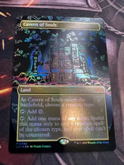 Cavern of Souls - Borderless foil - LCI # 0345 MTG Magic - Image 1