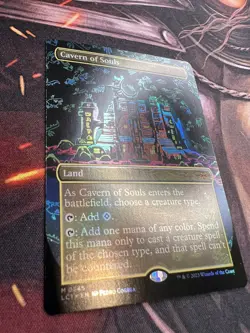 Cavern of Souls - Borderless foil - LCI # 0345 MTG Magic - Image 2