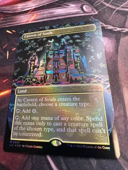 Cavern of Souls - Borderless foil - LCI # 0345 MTG Magic - Image 3