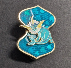 Vaporeon Pin 2021 Official Pokemon Collector's Pin - Image 1