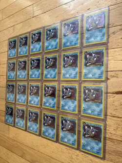 24x PRERELEASE Dark Gyarados Pokemon Cards - WotC Vintage Raw Bulk Promo Lot - Image 4