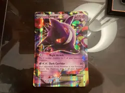 Jumbo Gengar ex Pokemon card good condition - Image 1
