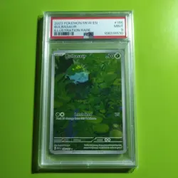 2023 Pokemon Bulbasaur #166/165 - Psa 9 Mint Eng - Mew 151 - Illustration Rare - Image 1