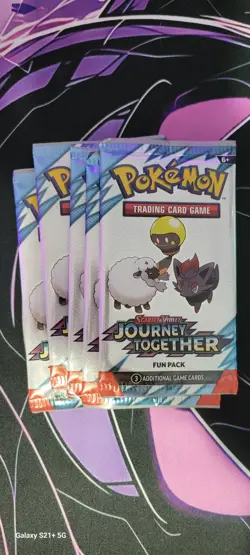 pokemon booster packs Journey Together (Lot of 5) Brand New - Image 2