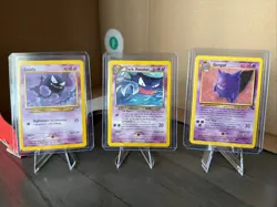 Pokemon TCG Gengar Evolution Set, Fossil, Neo Genesis Nm-Mint - Image 1