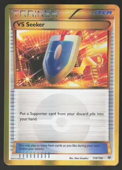VS Seeker 110/108 Secret Rare Pokemon TCG Roaring Skies LP - Image 1
