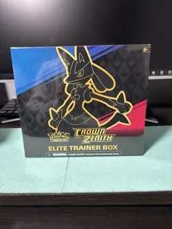 Pokemon TCG: Crown Zenith Elite Trainer Box ETB Factory Sealed Sword & Shield - Image 1