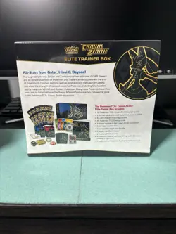 Pokemon TCG: Crown Zenith Elite Trainer Box ETB Factory Sealed Sword & Shield - Image 3