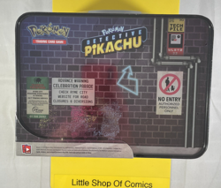 Pokemon Detective Pikachu Collector Treasure Chest Lunch Box Tin Sealed TCG - Image 3
