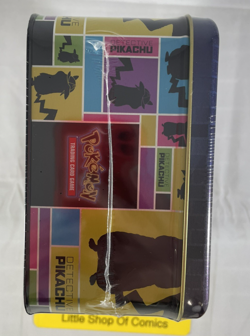 Pokemon Detective Pikachu Collector Treasure Chest Lunch Box Tin Sealed TCG - Image 4