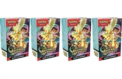 PRESALE CONFIRMED ? Lot of 4 Pokemon Ascended Heroes Booster Bundle - Image 1