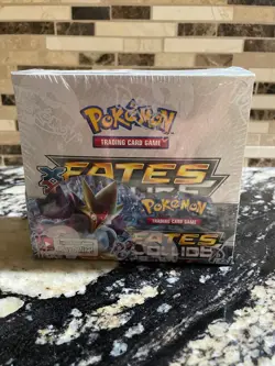 Pokemon 2016 XY Fates Collide Booster Box VINTAGE FACTORY SEALED - Image 1