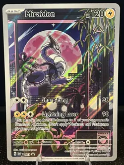 2023 Miraidon Scarlet & Violet ETB #SVP013 Promo Full Art Holo Pokemon TCG - Image 1