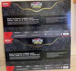 Pokemon TCG Paldean Fates Great Tusk Iron Threads Ex Premium Collection (2) - Image 2
