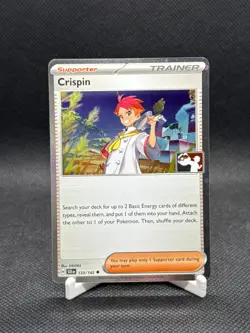 Crispin 133/142 NM Cosmos Holo Pokemon Play Prize Pack Series 7 - Image 1