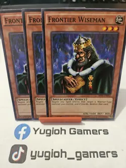Yu-Gi-Oh Frontier Wiseman X3 BP03 1st Edition Common Light Played - Image 1