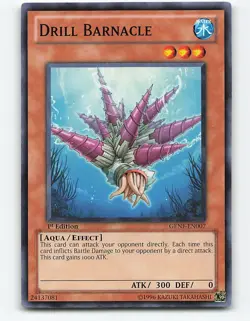 Drill Barnacle #GENF-EN007 1st Edition Yugioh Card - Image 1