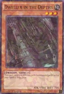 1x (NM) Dweller in the Depths - BP03-EN029 - Shatterfoil - 1st Edition YuGiOh - Image 1