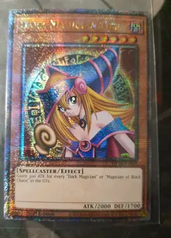 DARK MAGICIAN GIRL QUARTER CENTURY SECRET RARE MP24 YUGIOH! TCG ORIGINAL ART NM - Image 1