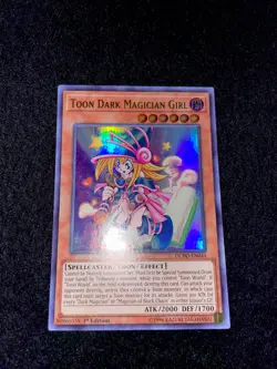 ??YUGIOH • TOON DARK MAGICIAN GIRL • ULTRA RARE • DUPO-EN041 • 1st • NM?? - Image 4